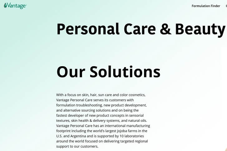 vantage specialty chemicals